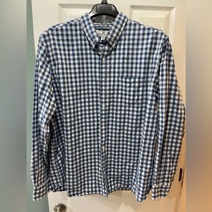 Old Navy The Classic Shirt Button Down Men’s 2XL Blue White